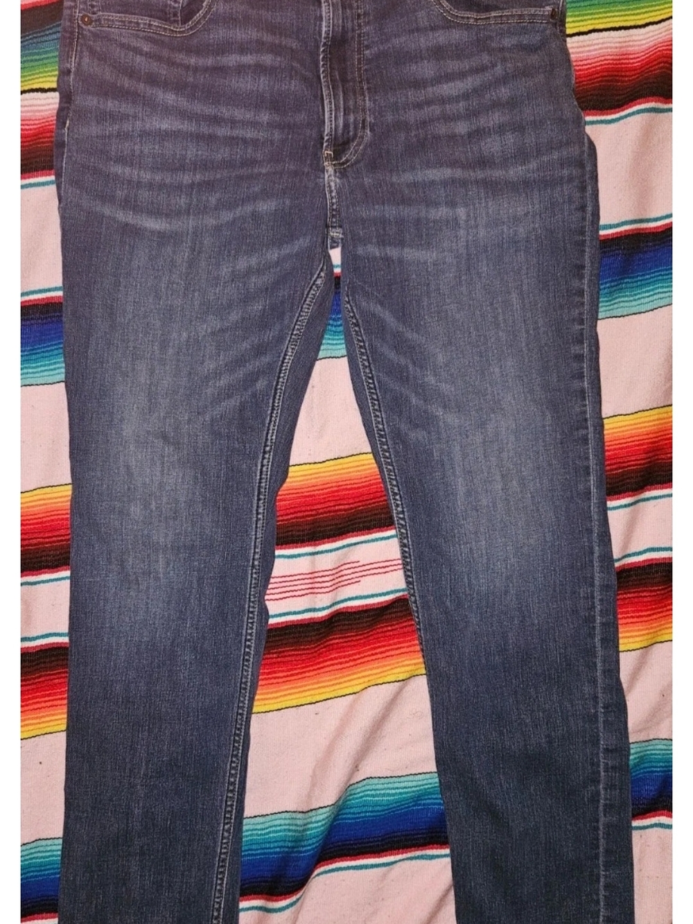 Calvin Klein Slim Men’s Blue Jeans Stretch W 36 X L 32 Jeans 70% Cotton 28% Poly